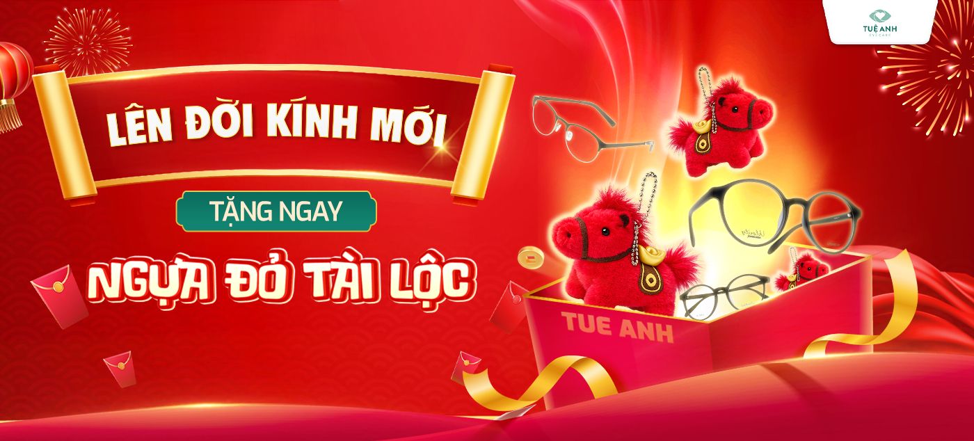 Tặng ngựa đỏ khi lên đời kính mới