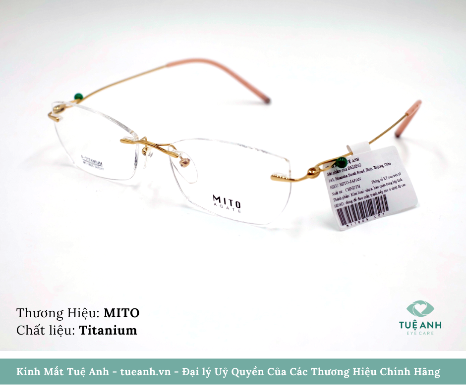 KÍNH MẮT MITO - GOLD 001