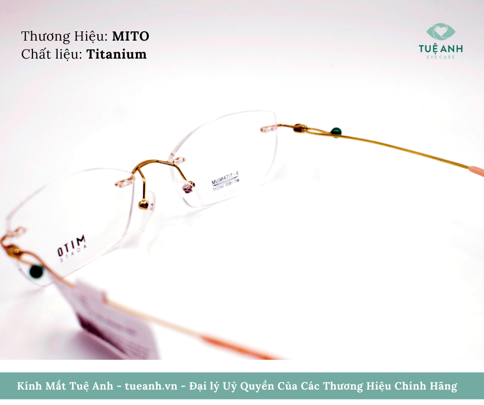 KÍNH MẮT MITO - GOLD 001