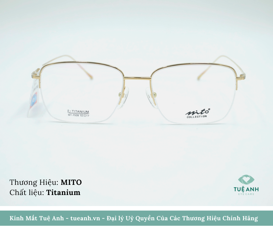 KÍNH MẮT MITO - GOLD 002