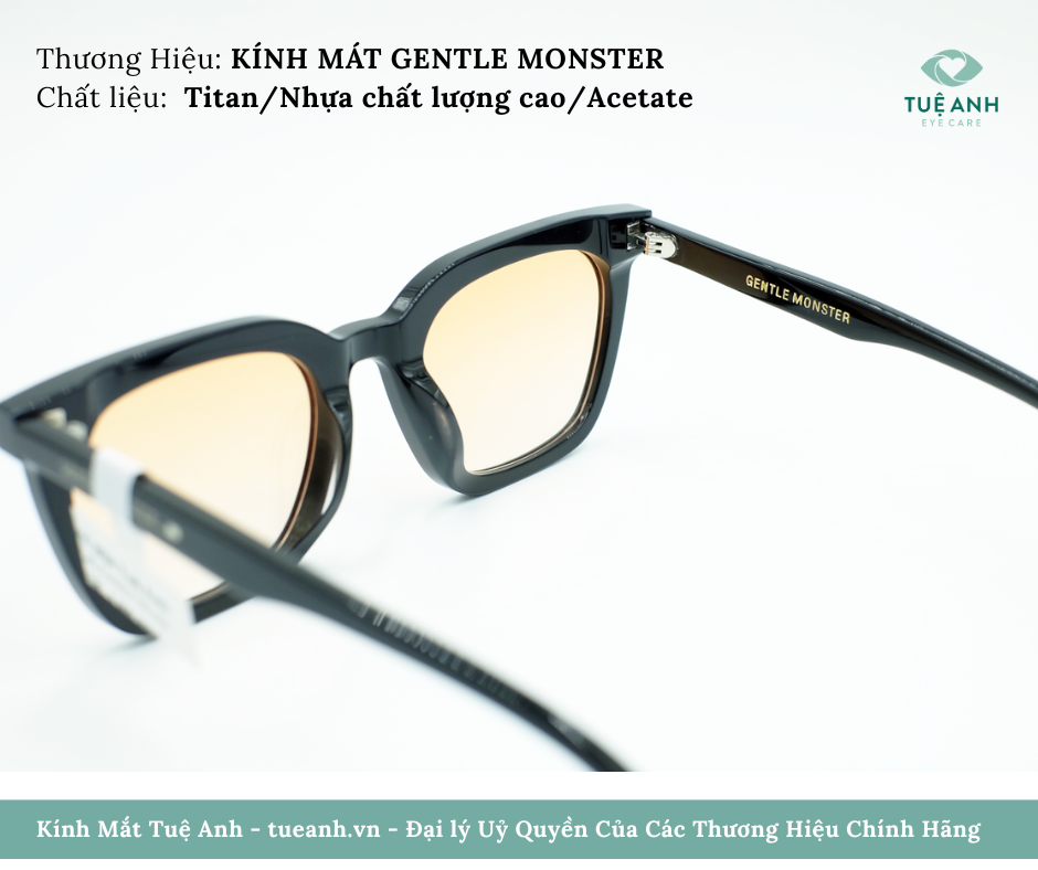 KÍNH MÁT GENTLE MONSTER - BLACK 2023
