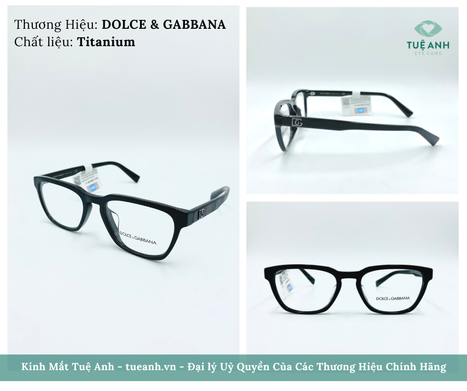 Gọng Kính DOLCE & GABBANA - titanium