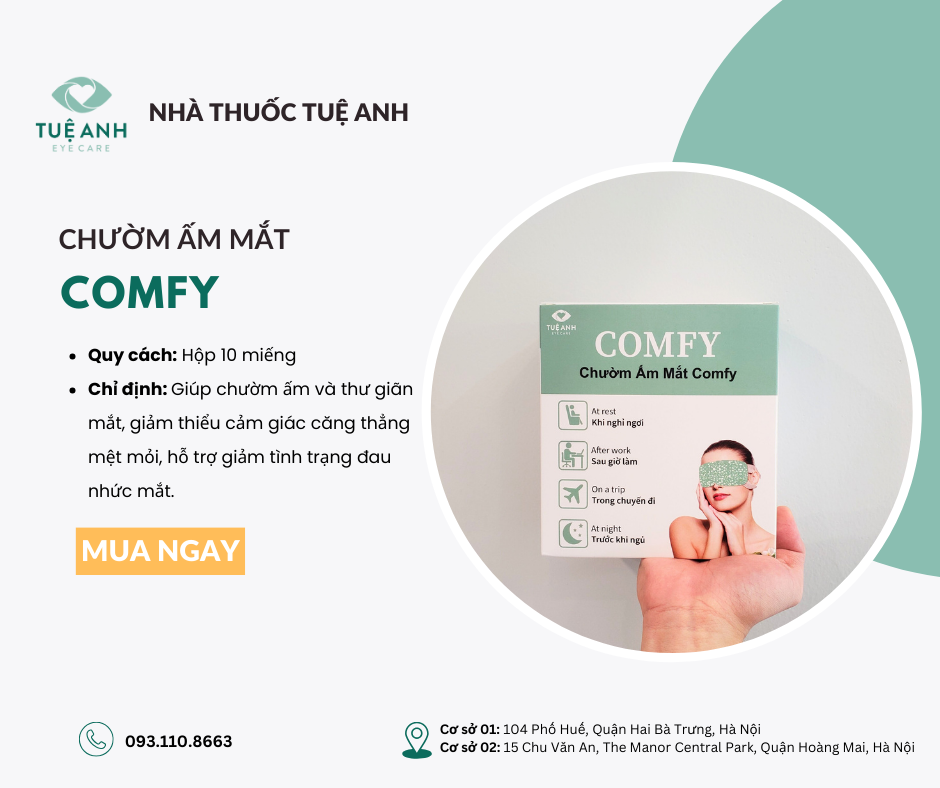 BĂNG CHƯỜM ẤM MẮT COMFY