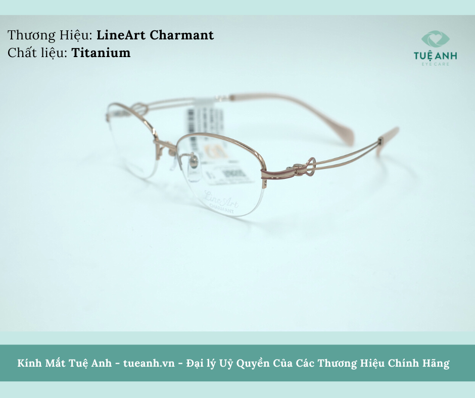 Gọng Kính LineArt Charrmant - Titanium