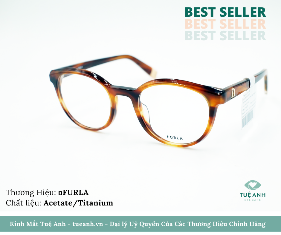 GỌNG KÍNH FURLA - MÀU HỔ PHÁCH