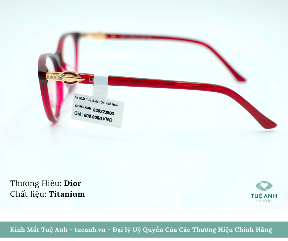 KÍNH MẮT DIOR - RED