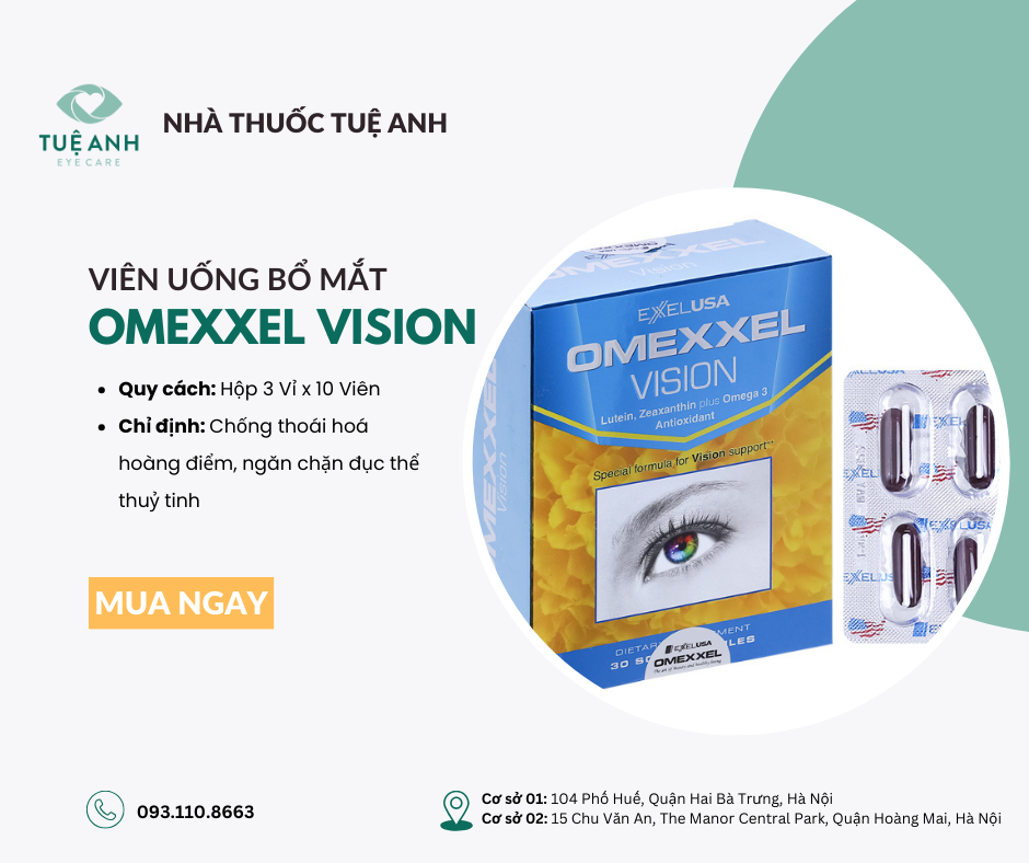 Viên uống Omexxel Vision