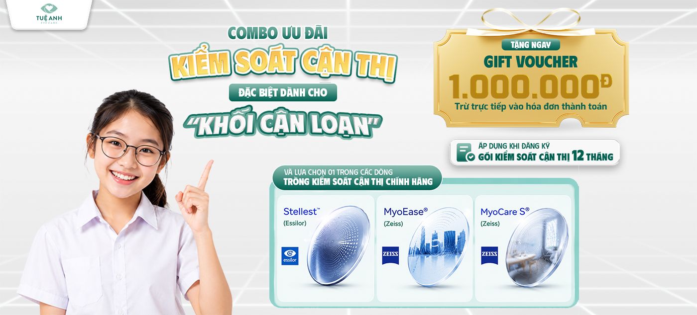 Chăm sóc đôi mắt bằng chuyên môn và sự tận tâm
