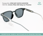KÍNH MÁT GENTLE MONSTER - HOẠ TIẾT CHẠM BẠC