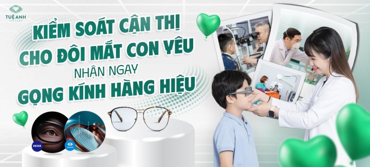 promo tròng kính kiểm soát cạn thị tháng 7