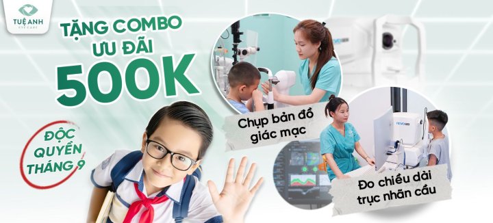 ưu đãi tặng 500k phí đo sinh trắc nhãn cầu và chụp bản đồ giác mạc khi khám KSCT