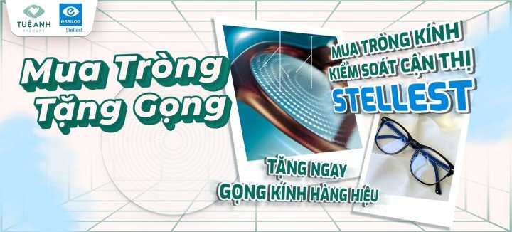 Mua tròng tặng gọng stellest